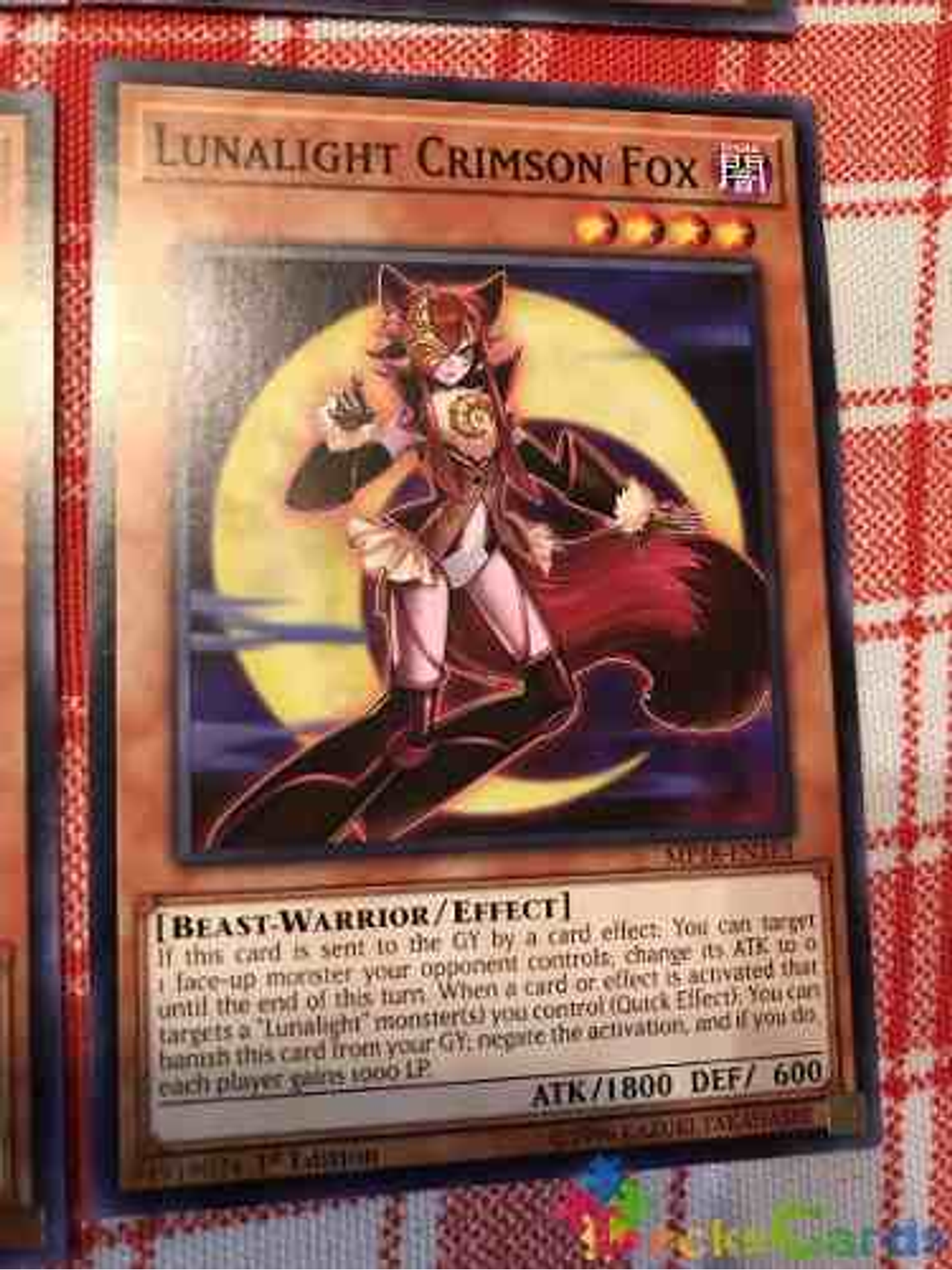 Lunalight Crimson Fox - mp18-en163 - Common 1st Edition 1