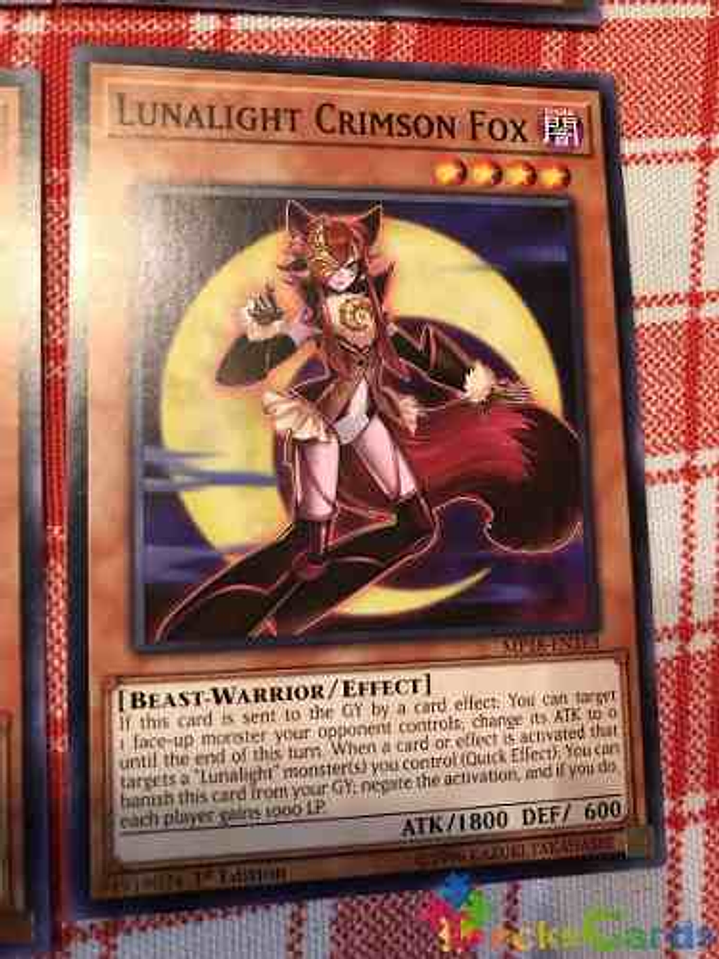 Lunalight Crimson Fox - mp18-en163 - Common 1st Edition 1