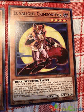 Lunalight Crimson Fox - mp18-en163 - Common 1st Edition