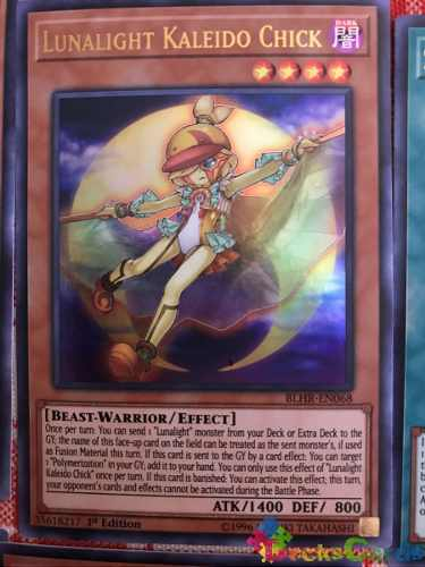Lunalight Kaleido Chick - blhr-en068 - Ultra Rare 1st Editio 1