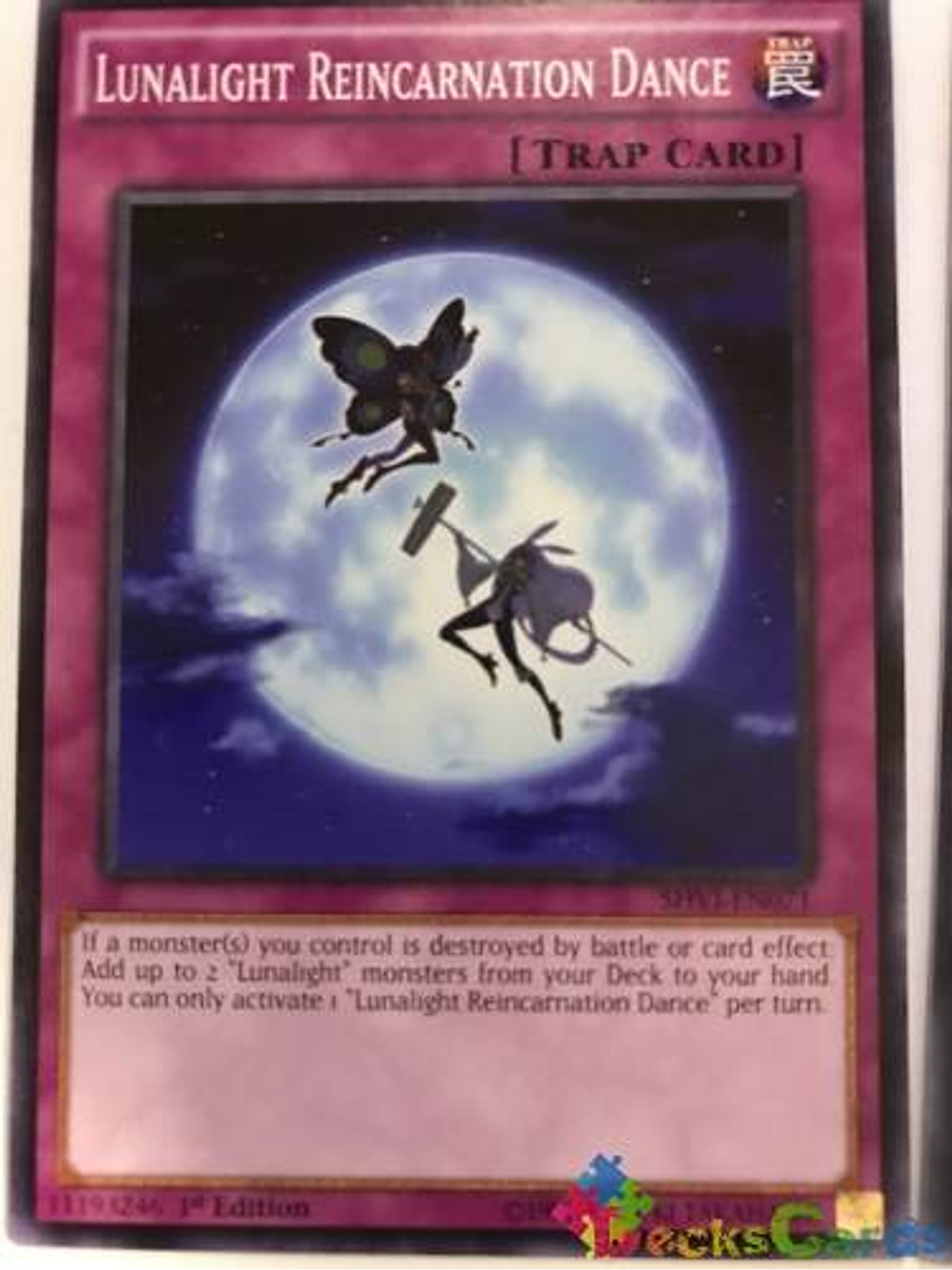 Lunalight Reincarnation Dance - shvi-en071 - Common 1st Edition 1