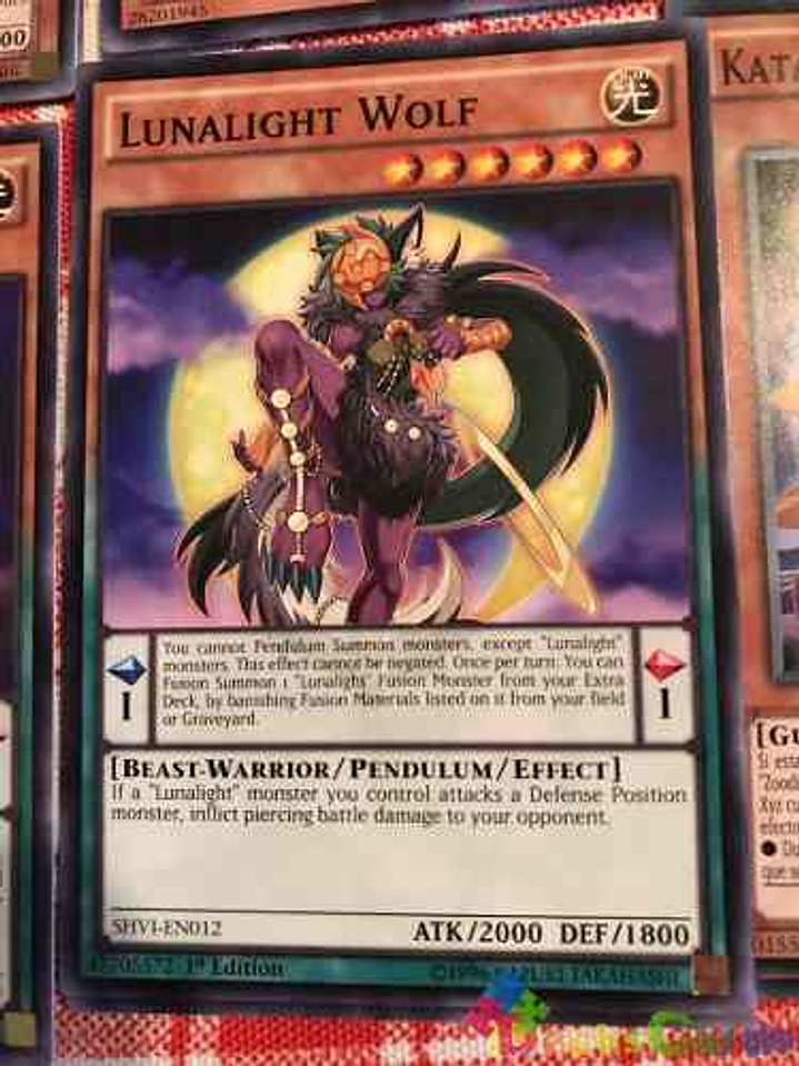 Lunalight Wolf - shvi-en012 - Common 1st Edition 1