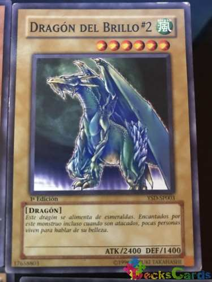 Luster Dragon #2 - ysd-en003 - Common 1st Edition 1