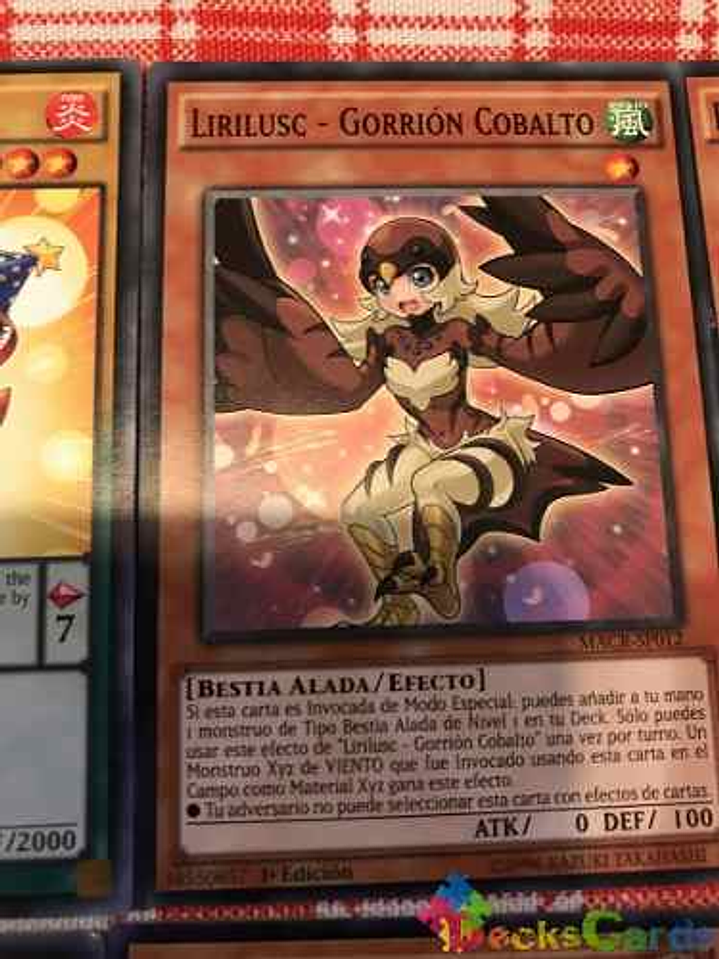 Lyrilusc - Cobalt Sparrow - macr-en012 - Common 1st Edition 1