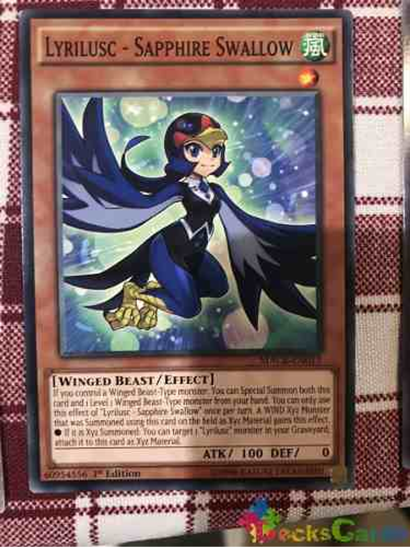 Lyrilusc - Sapphire Swallow - macr-en013 - Common 1st Edition 1