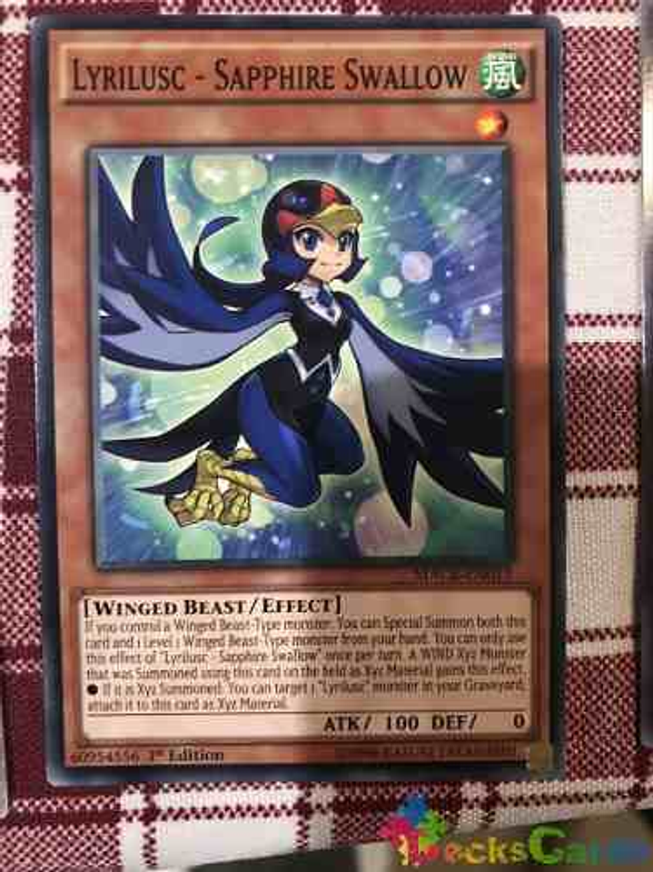 Lyrilusc - Sapphire Swallow - macr-en013 - Common 1st Edition 1