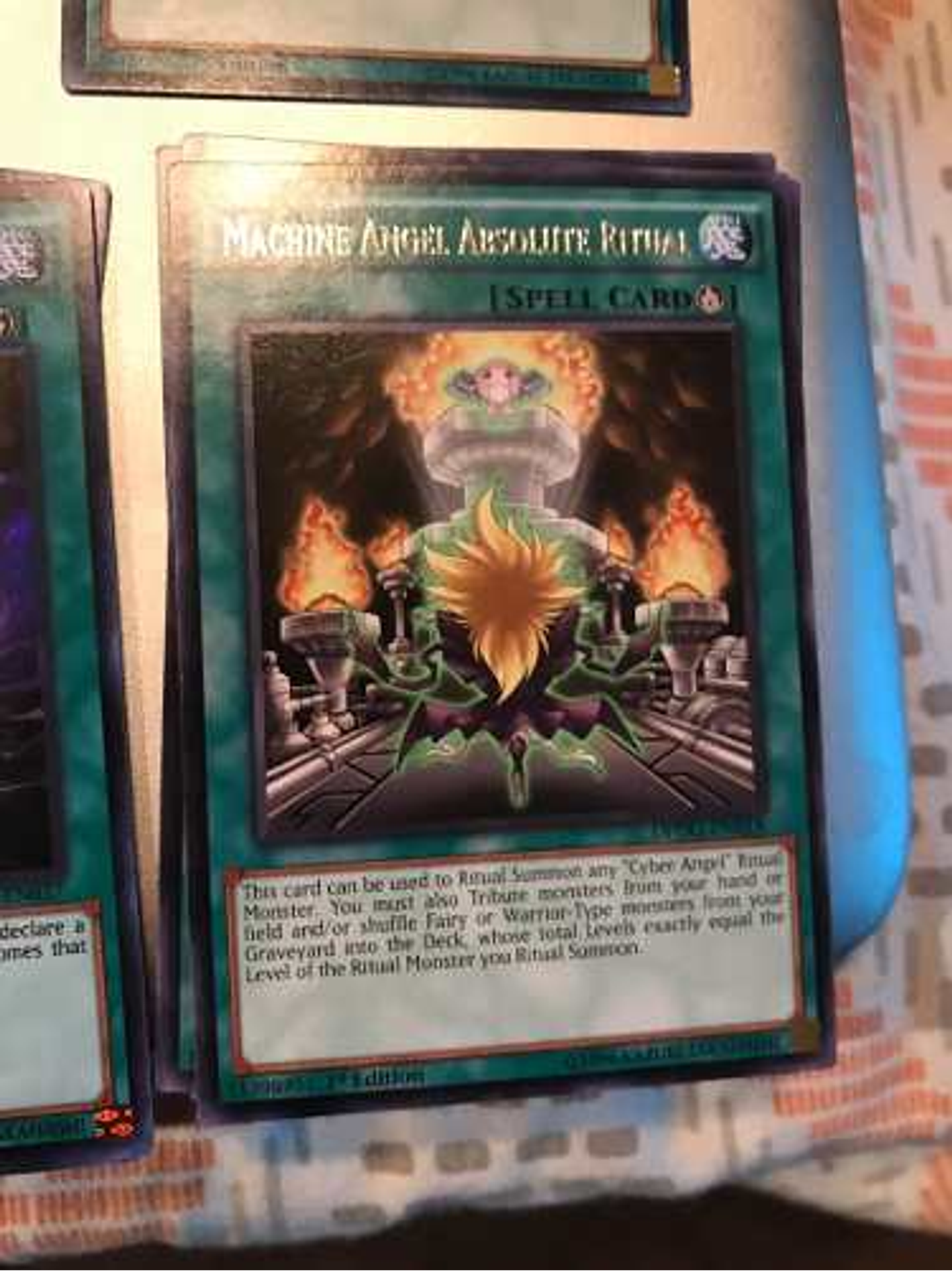 Machine Angel Absolute Ritual - dpdg-en018 - Rare 1st Edition 1