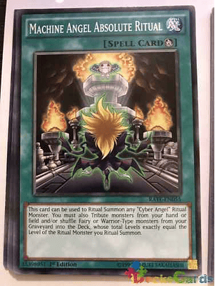 Machine Angel Absolute Ritual - rate-en055 - Common 1st Edition