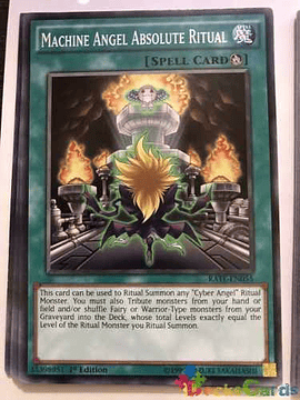 Machine Angel Absolute Ritual - rate-en055 - Common 1st Edition
