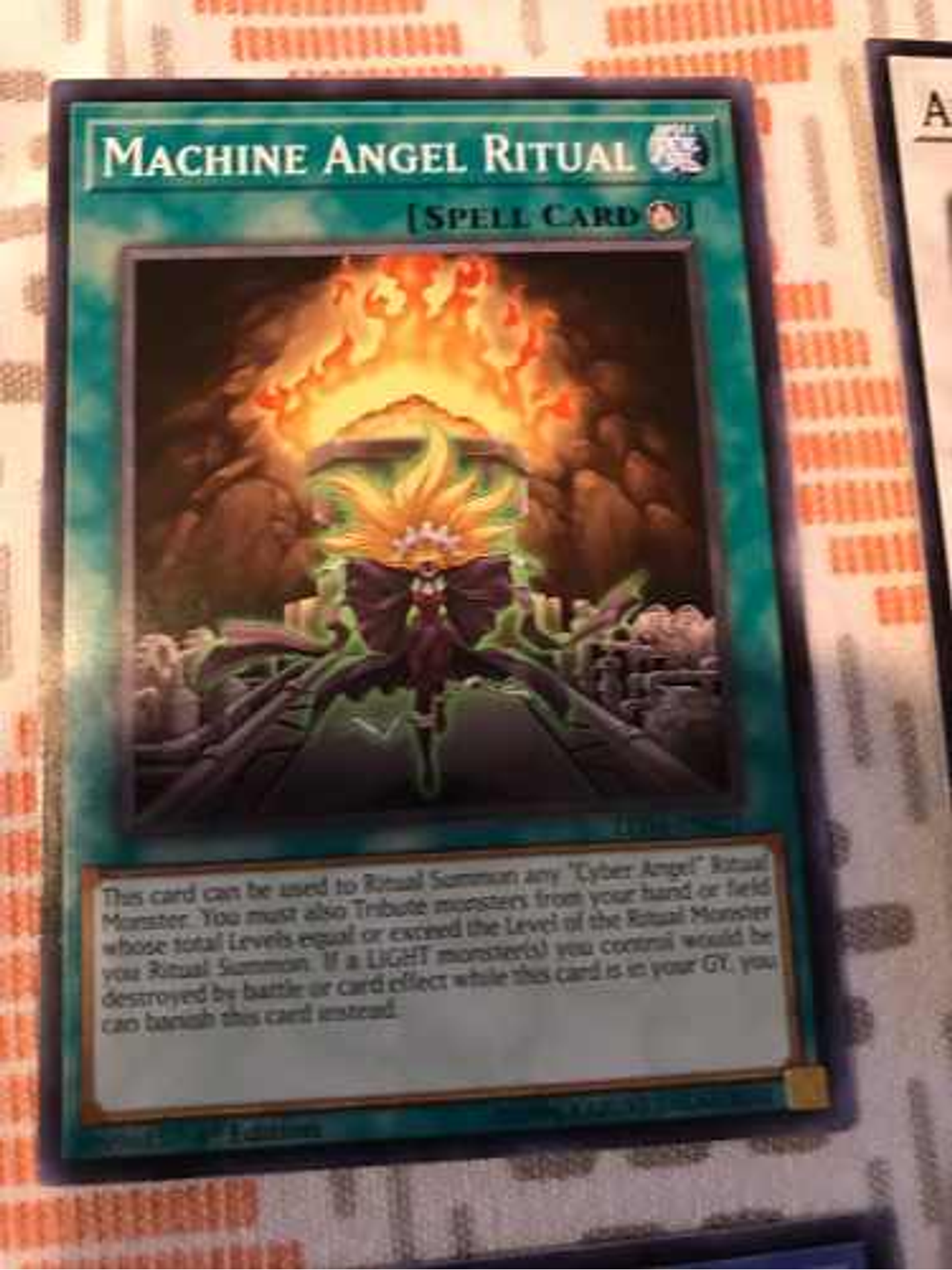 Machine Angel Ritual - led4-en021 - Common 1st Edition 1