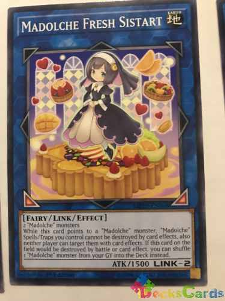 Madolche Fresh Sistart - mp19-en068 - Common 1st Edition 1