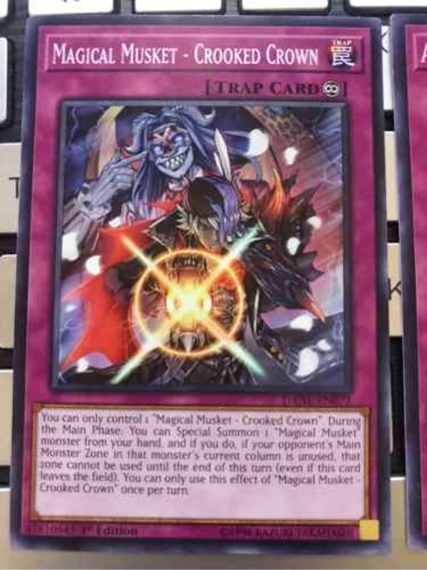 Magical Musket - Crooked Crown - dane-en072 - Common 1st Edition 1