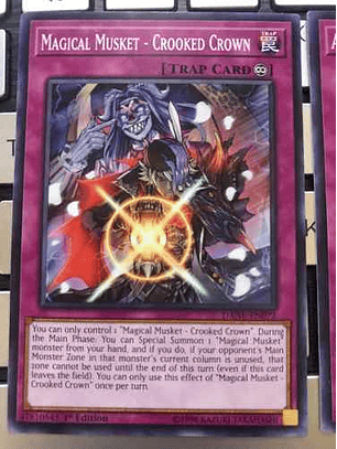 Magical Musket - Crooked Crown - dane-en072 - Common 1st Edition