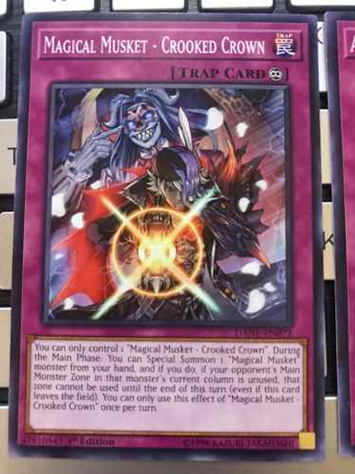 Magical Musket - Crooked Crown - dane-en072 - Common 1st Edition 1