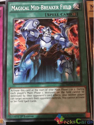 Magical Mid-breaker Field - mp17-en106 - Common 1st Edition