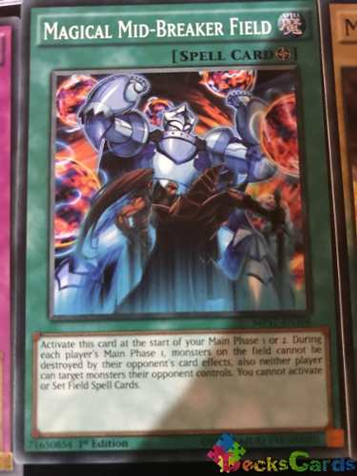 Magical Mid-breaker Field - mp17-en106 - Common 1st Edition 1