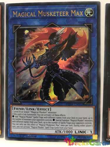Magical Musketeer Max - blhr-en052 - Ultra Rare 1st Edition
