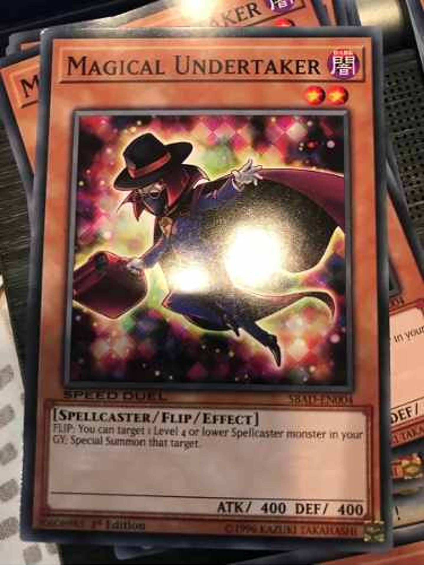Magical Undertaker - sbad-en004 - Common 1st Edition 1