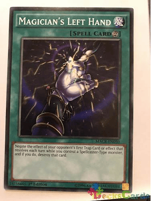 Magician's Left Hand - macr-en050 - Common 1st Edition