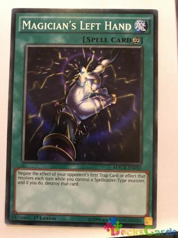 Magician's Left Hand - macr-en050 - Common 1st Edition 1