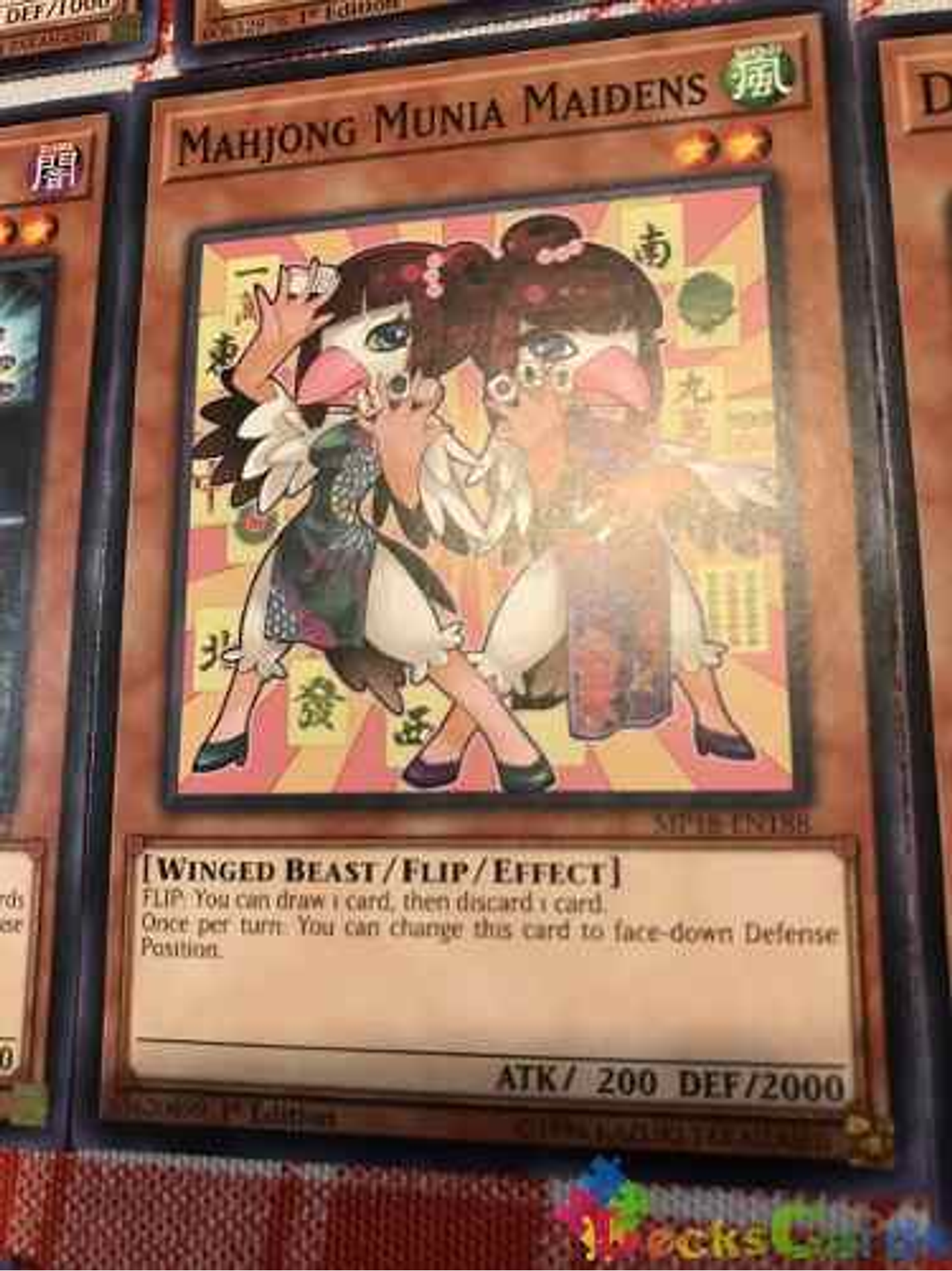 Mahjong Munia Maidens - mp18-en188 - Common 1st Edition 1