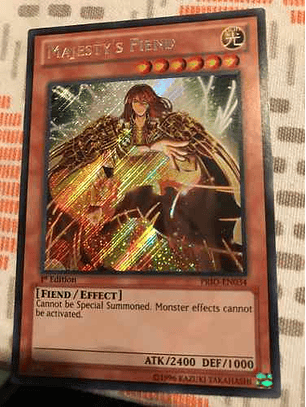 Majesty's Fiend - prio-en034 - Secret Rare Unlimited