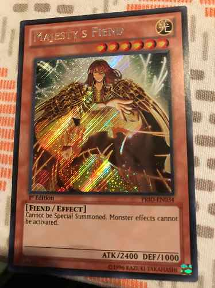 Majesty's Fiend - prio-en034 - Secret Rare Unlimited 1