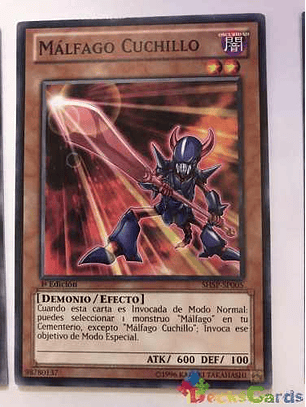 Malicevorous Knife - shsp-en005 - Common 1st Edition