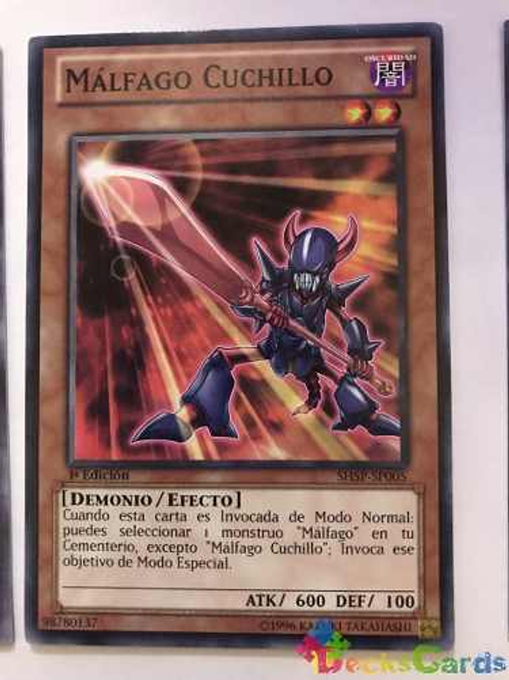 Malicevorous Knife - shsp-en005 - Common 1st Edition 1