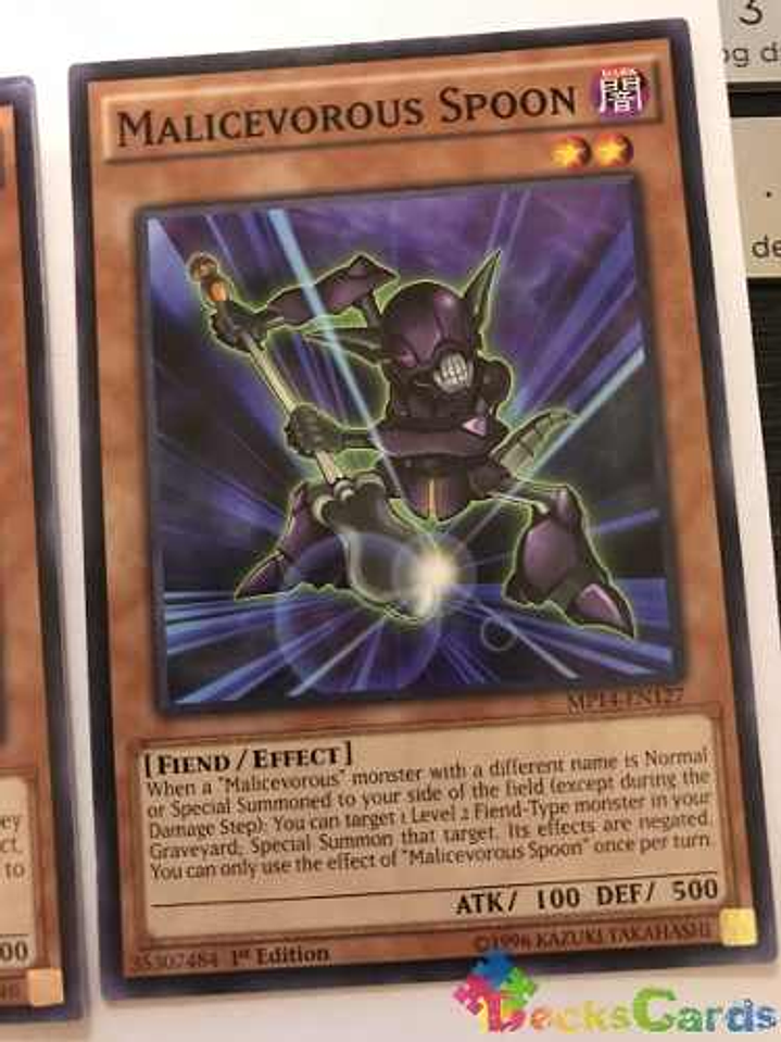 Malicevorous Spoon - mp14-en127 - Common 1st Edition 1