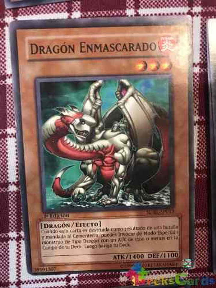 Masked Dragon - sdrl-en013 - Common 1st Edition 1