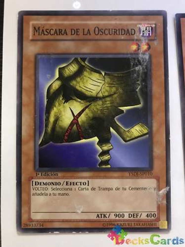 Mask Of Darkness - ysdj-en010 - Common 1st Edition 1