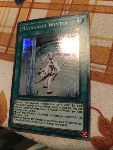Mayakashi Winter - dane-en057 - Super Rare 1st Edition
