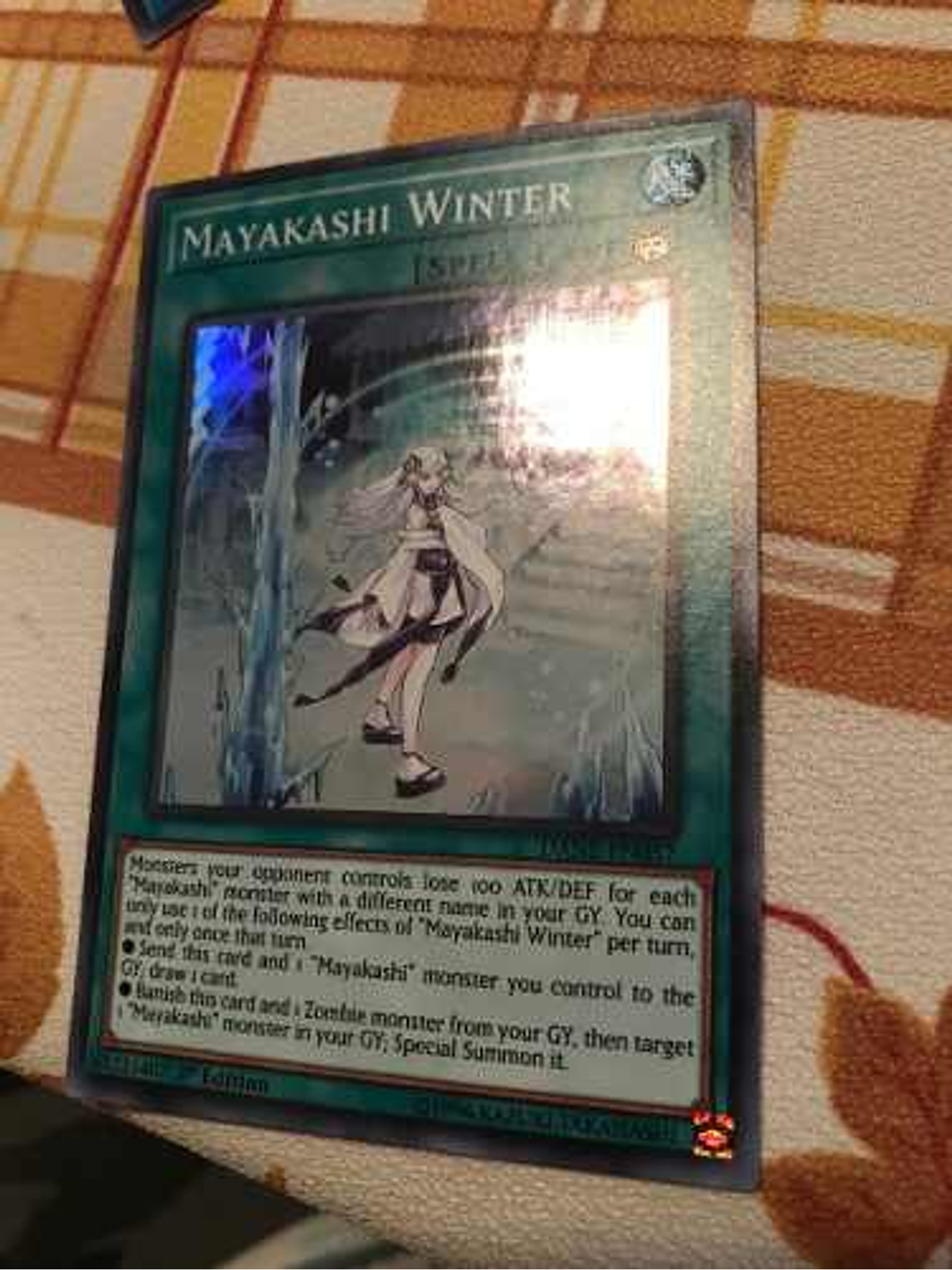 Mayakashi Winter - dane-en057 - Super Rare 1st Edition 1