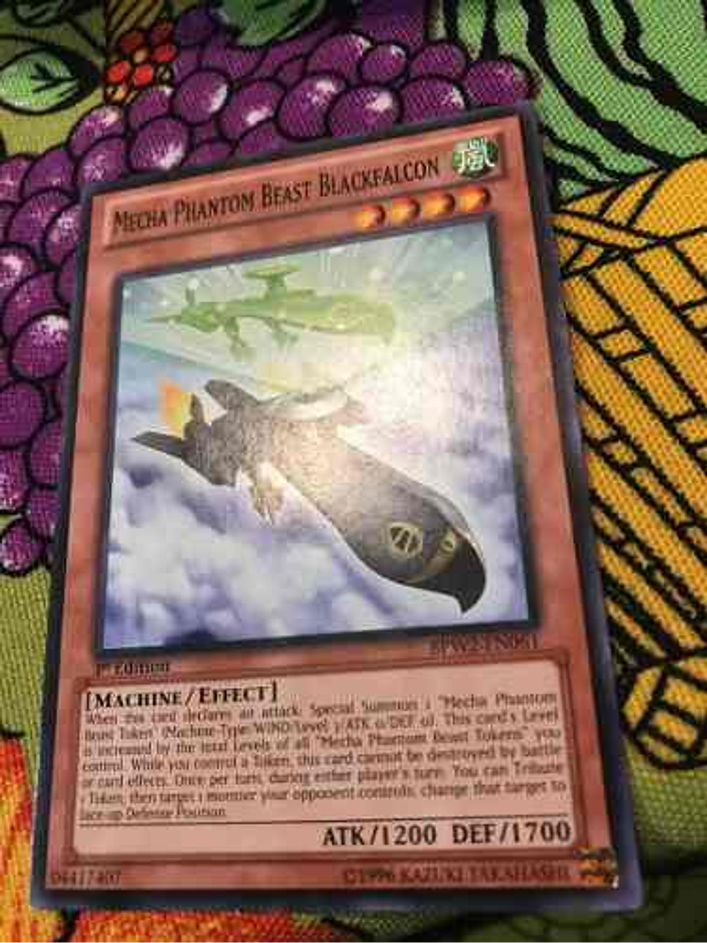 Mecha Phantom Beast Blackfalcon - bpw2-en061 - Common 1st Ed 1
