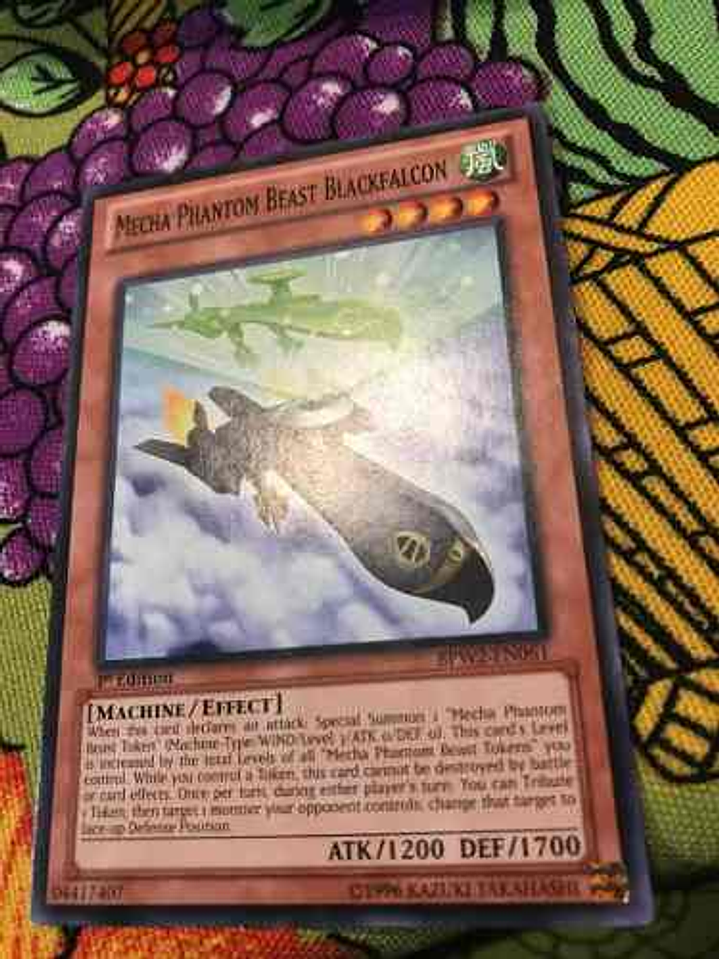 Mecha Phantom Beast Blackfalcon - bpw2-en061 - Common 1st Ed 1