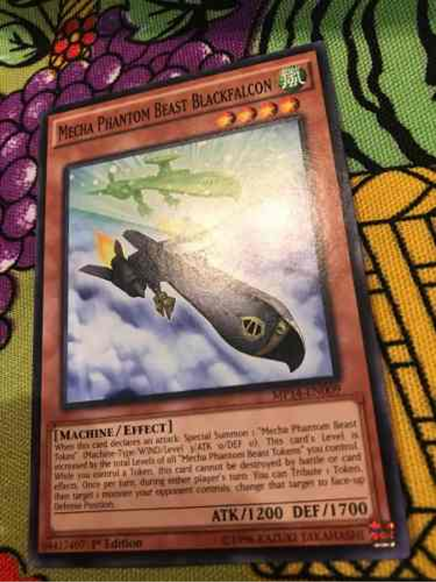 Mecha Phantom Beast Blackfalcon - mp14-en009 - Common 1st Ed 1