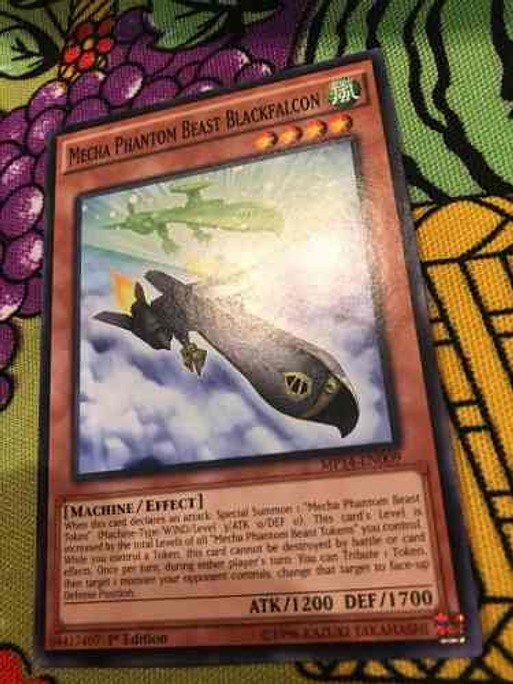 Mecha Phantom Beast Blackfalcon - mp14-en009 - Common 1st Ed 1