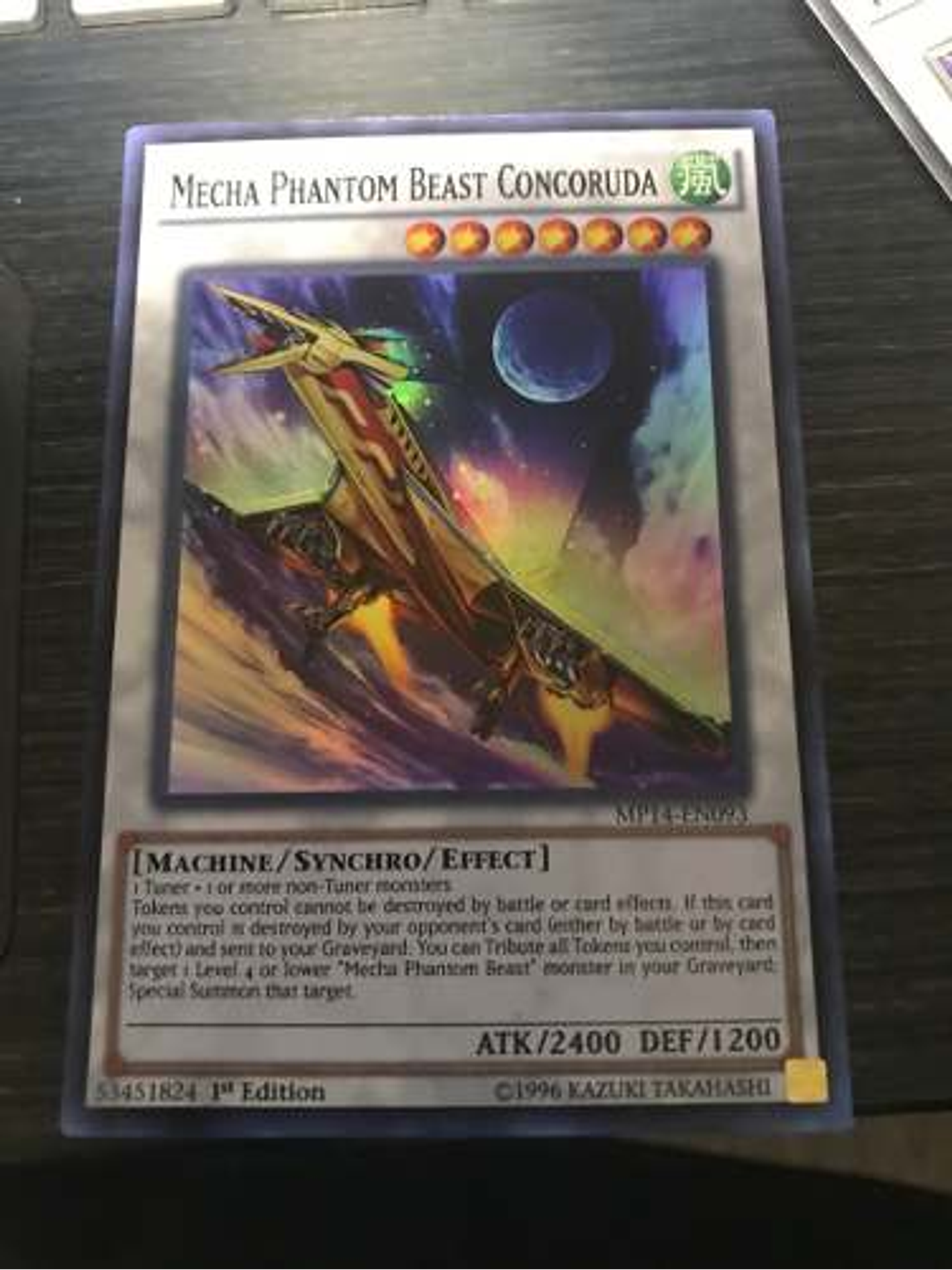 Mecha Phantom Beast Concoruda - JOTL-EN041 - Super Rare 1st Edition 1