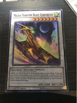 Mecha Phantom Beast Concoruda - JOTL-EN041 - Super Rare 1st Edition
