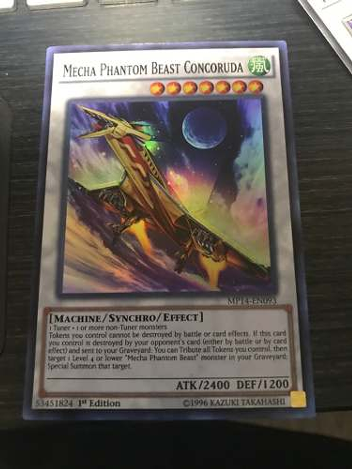 Mecha Phantom Beast Concoruda - JOTL-EN041 - Super Rare 1st Edition 1