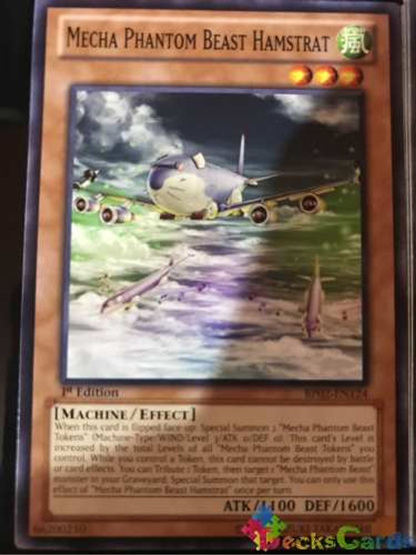 Mecha Phantom Beast Hamstrat - bp02-en124 - Common 1st Editi 1