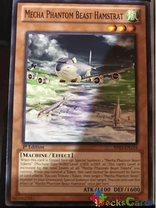 Mecha Phantom Beast Hamstrat - bp02-en124 - Common 1st Editi