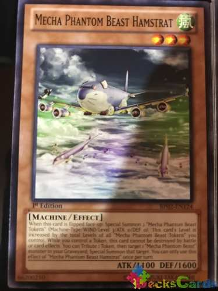 Mecha Phantom Beast Hamstrat - bp02-en124 - Common 1st Editi 1