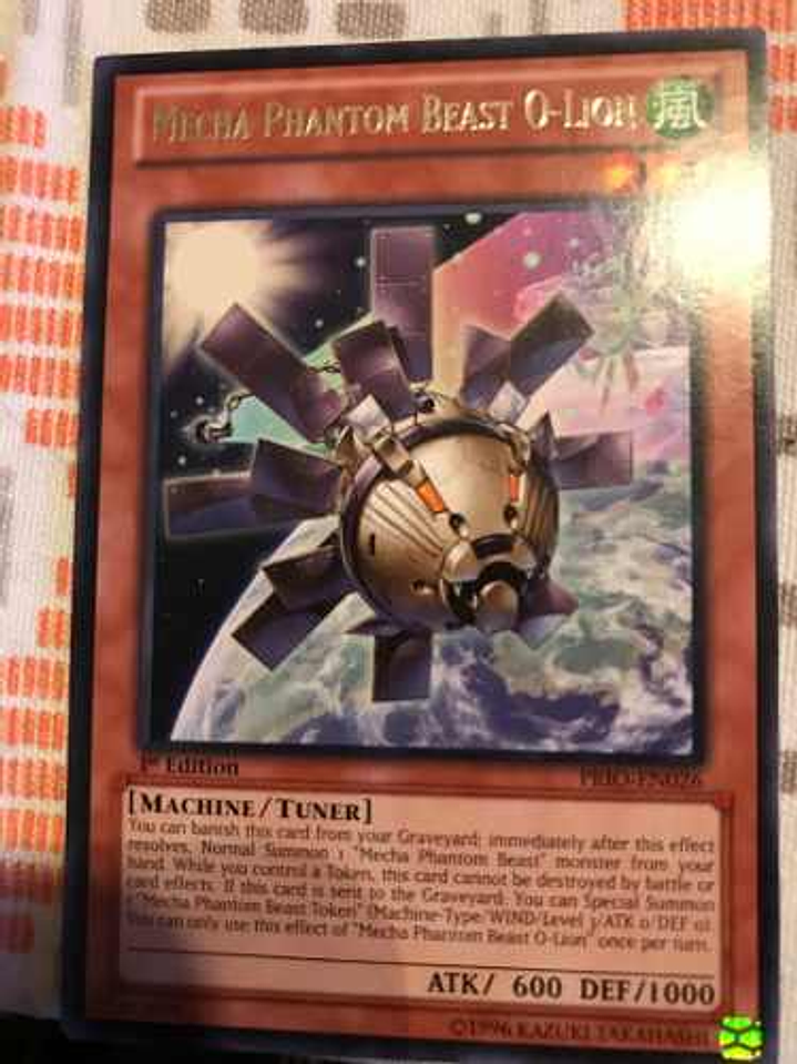Mecha Phantom Beast O-lion - prio-en026 - Rare 1st Edition 1