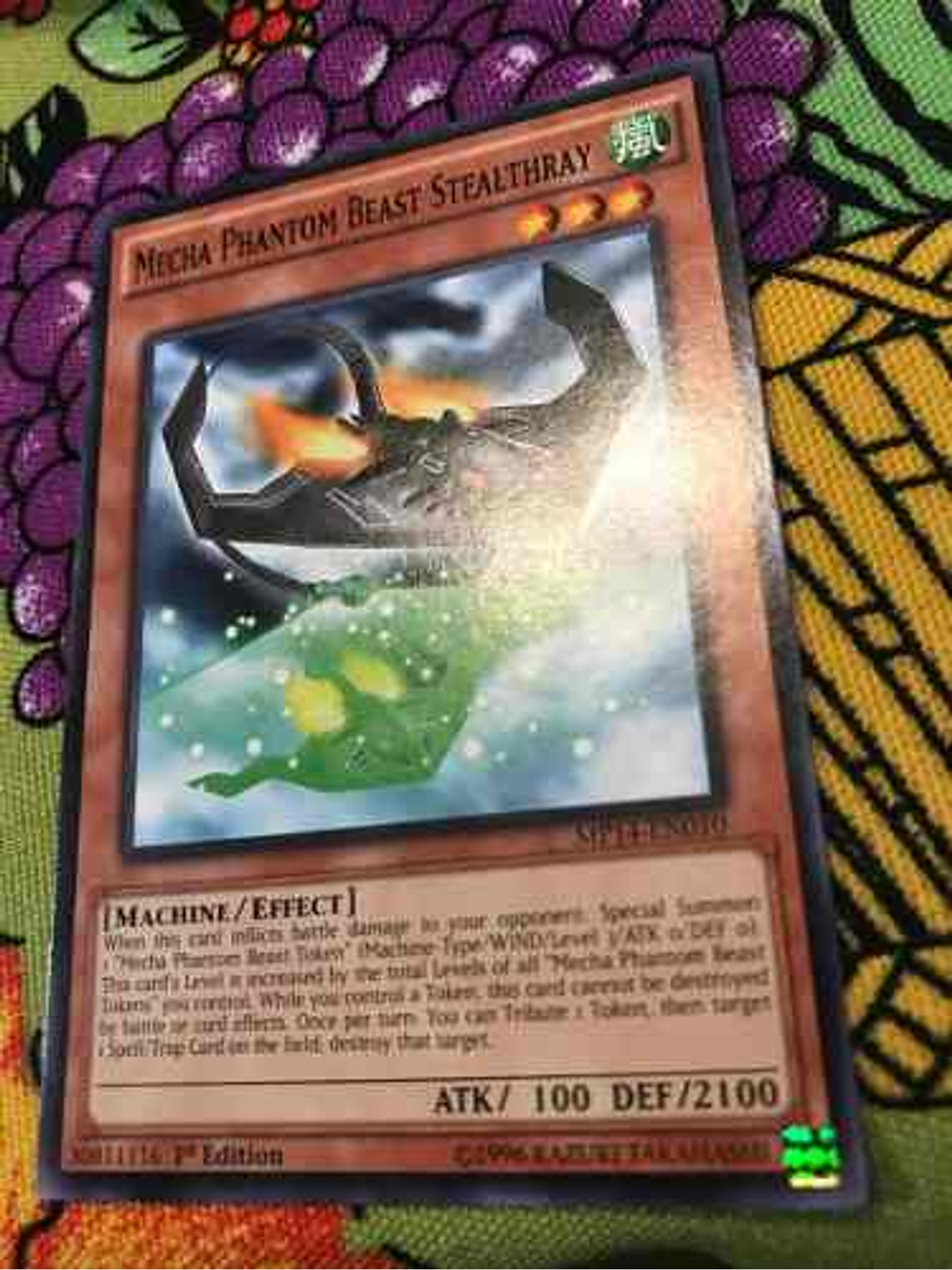 Mecha Phantom Beast Stealthray - mp14-en010 - Common 1st Edi 1