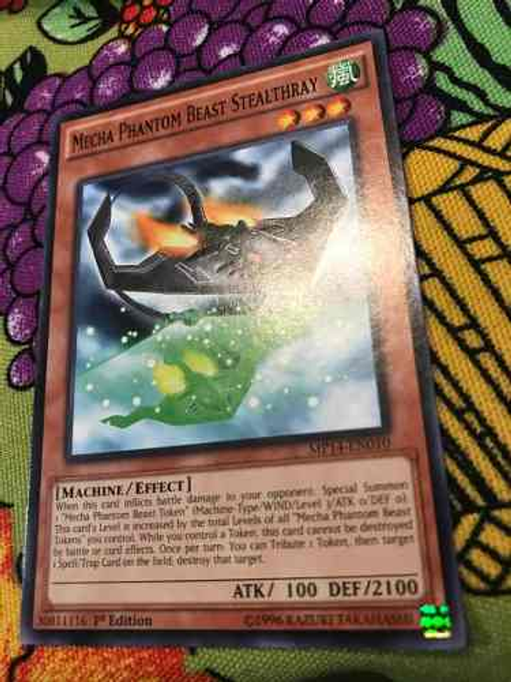 Mecha Phantom Beast Stealthray - mp14-en010 - Common 1st Edi 1