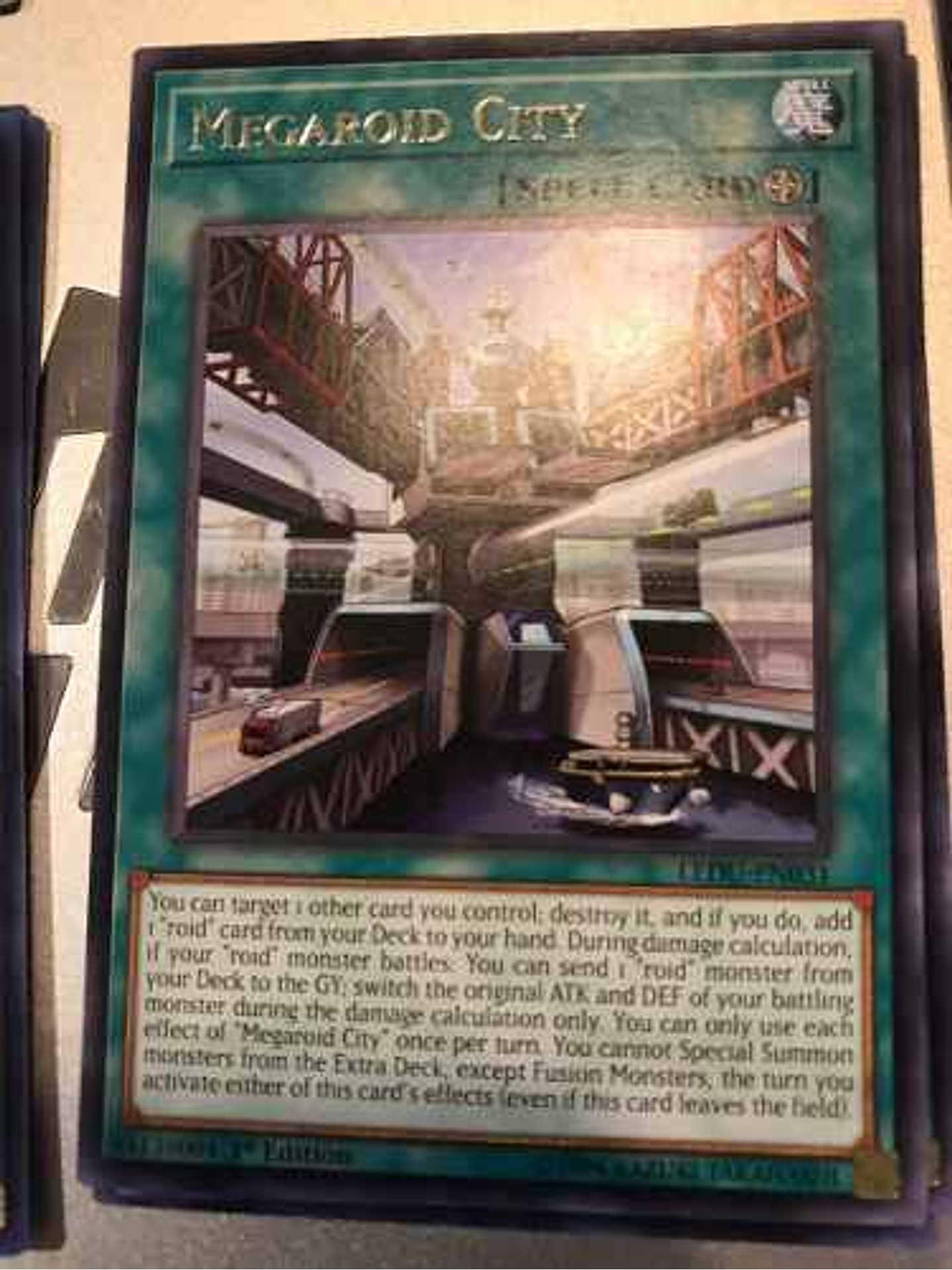 Megaroid City - ledu-en031 - Rare 1st Edition 1