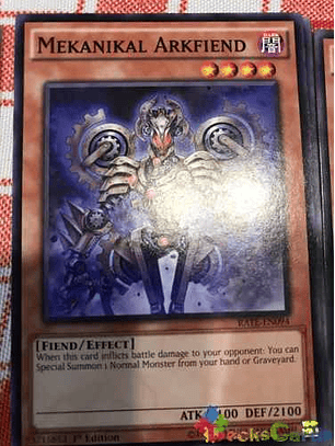 Mekanikal Arkfiend - rate-en094 - Common 1st Edition