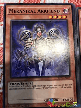 Mekanikal Arkfiend - rate-en094 - Common 1st Edition